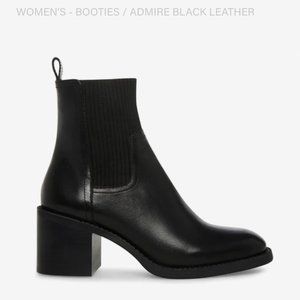 Admire Steven Madden Black Booties Size 7.5